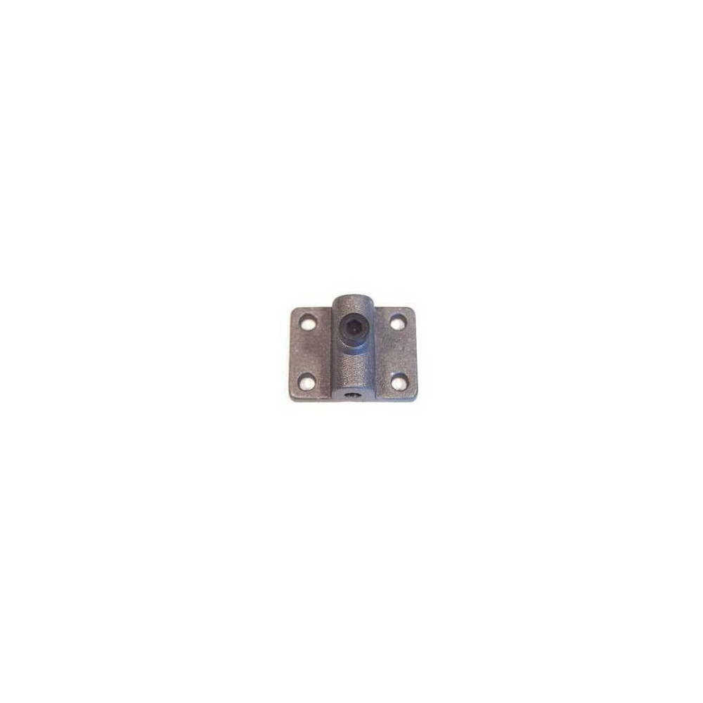 Euroretracts Supporto in alluminio per gamba carrello 32x24mm Foro perno 4mm (art. ACC/19227/000)