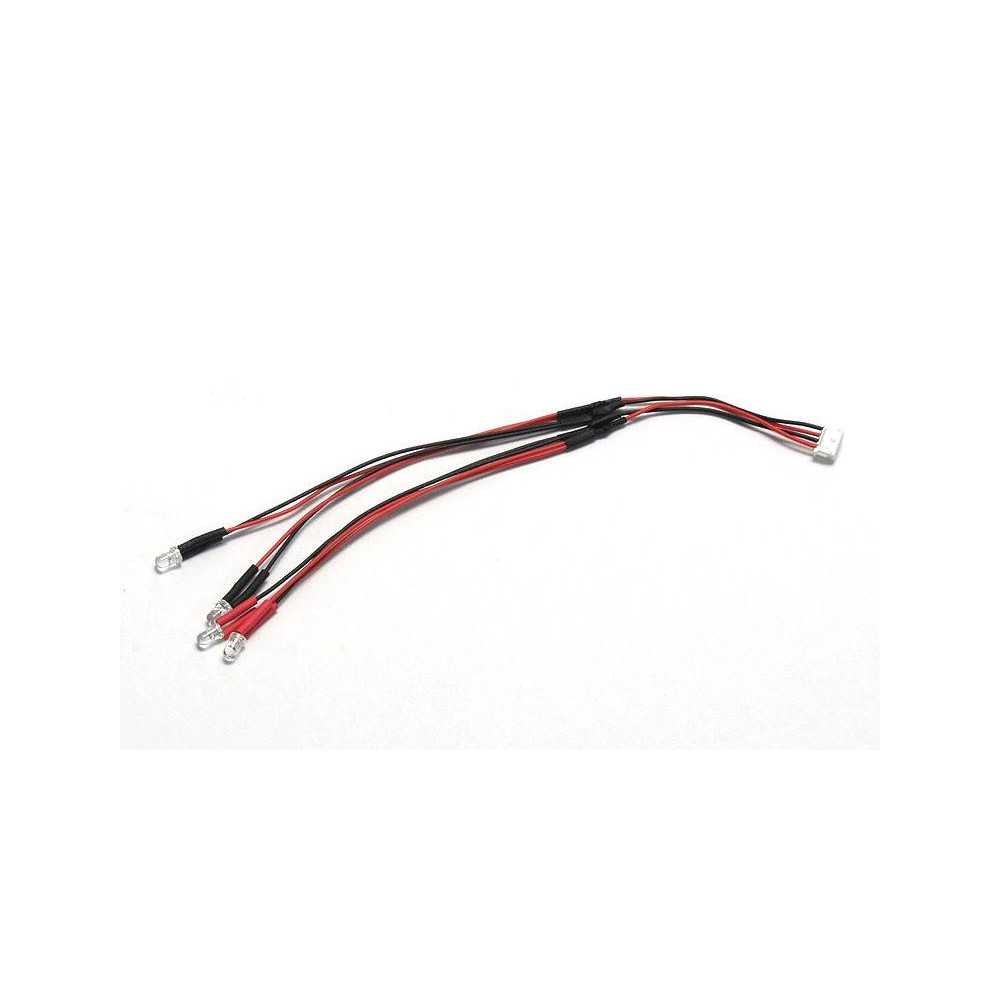 Kyosho Set luci a LED bianca e rossa per MINI-Z MR03 Sports / RWD (art. MZW429R)