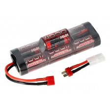 Robitronic Batteria 8,4V 4000mAh NiMH Hump Pack connettore Deans e Tamiya (art. R05151)