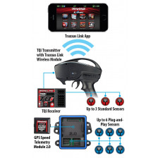 Traxxas Modulo Telemetry Expander TQi 2.0 con GPS 2.0 Combo (art. TXX6553X)