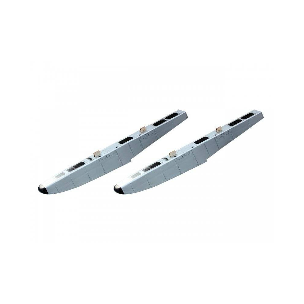 Pichler Coppia galleggianti da 750mm per aeromodelli da 2500gr colore Argento (art. C9275)