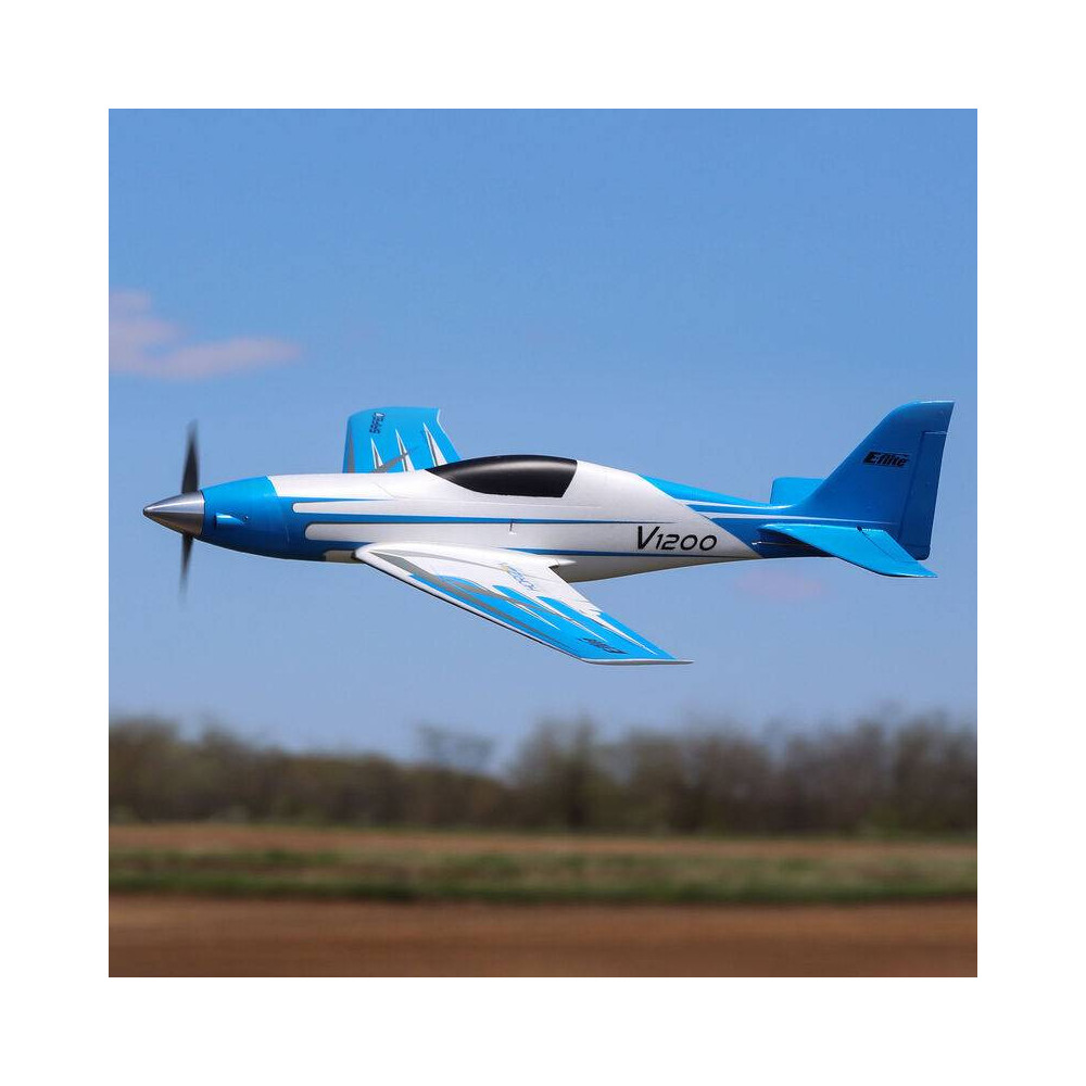 E-Flite Aeromodello V1200 1.2m versione BNF Basic con Smart Technology (art. EFL12350)