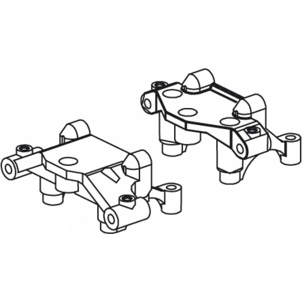 Jamara Supporto differenziale anteriore e posteriore per  Voltage / Major (art. 505078)