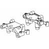 Jamara Supporto differenziale anteriore e posteriore per Voltage / Major (art. 505078)