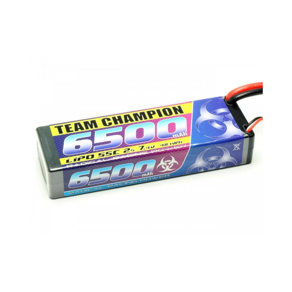 Pichler Batteria Li-Po 7,4V 6500mAh 2S 55C Connettore Deans (art. C4843)