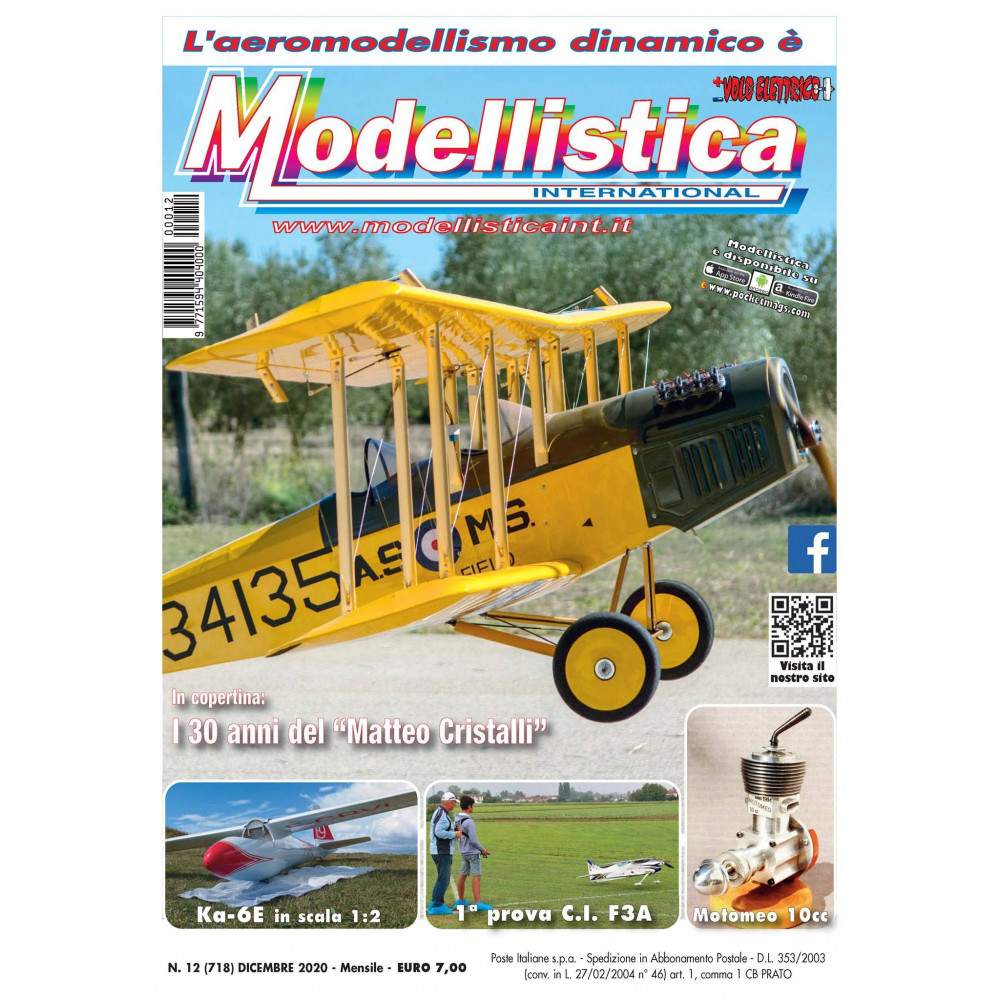 Modellistica Rivista di modellismo n°12 Dicembre 2020