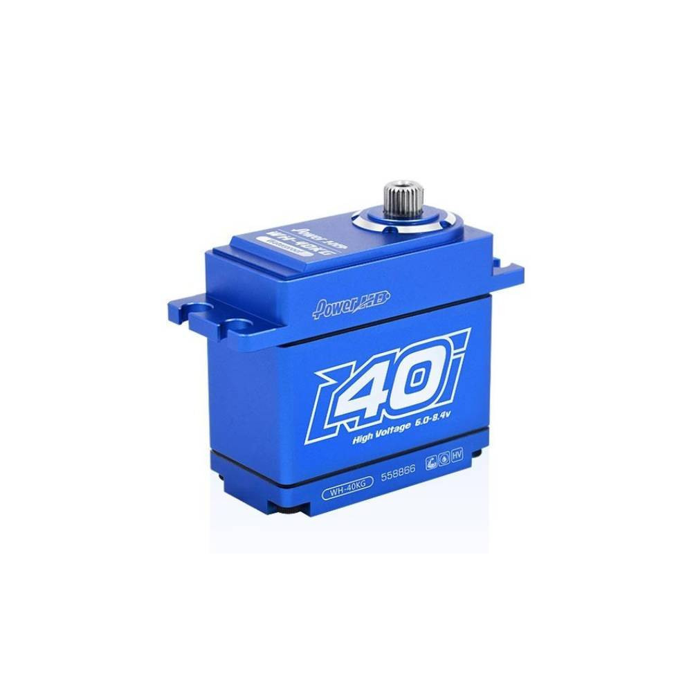 Power HD Servocomando HD WH-40KG Digitale HV Full Alu Case 40 Kg-cm 0.17 sec (art. HD-WH-40KG)