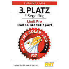 Robbe Motoveleggiatore elettrico Limit Pro 1700mm versione ARF Full GRP / CFRP (art. 2642)