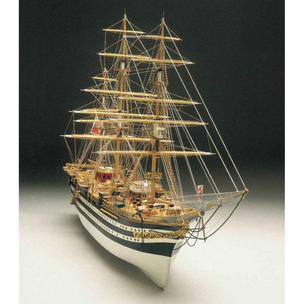 Mantua Model Amerigo Vespucci lunghezza 1250mm scala 1/84 Kit di montaggio (art. 741)