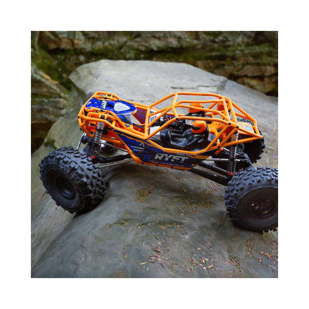 Axial RBX10 Ryft 1/10 Orange 4WD Brushless Rock Bouncer versione RTR senza batterie (art. AXI03005T1)