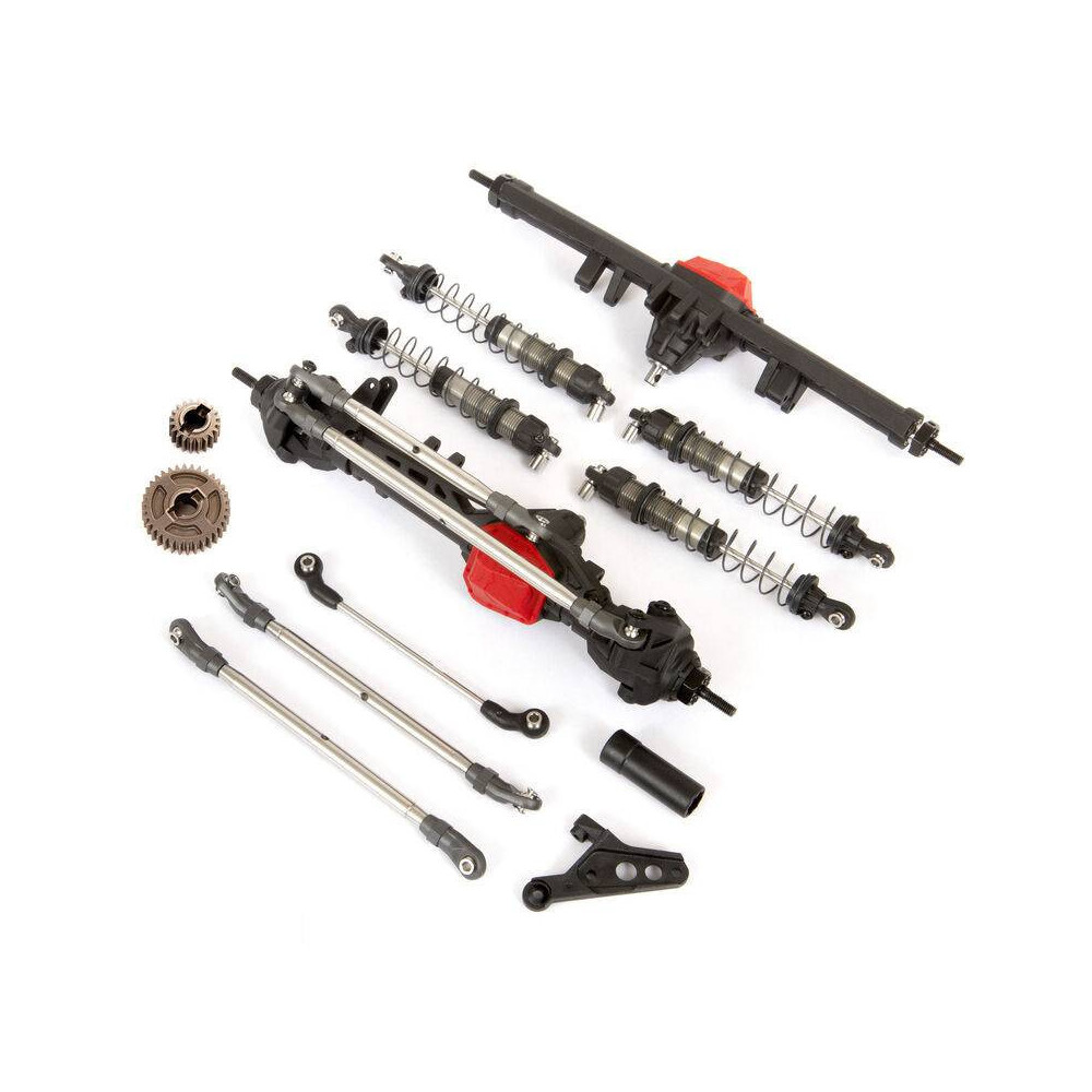 Axial Kit di conversione Standard Axle 12.3" e 13.9" per SCX10 III (art. AXI238000)