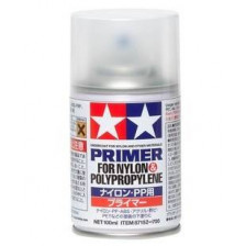 Tamiya Vernice Primer spray per Nylon e Policarbonato (art. TA87152)