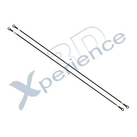 Xperience 3D Tirante rotore di coda 2 Pezzi equivalente HS1017 (art. XP4133)