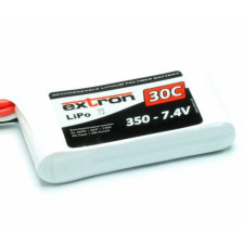 Extron Batteria Li-po X2 7,4V 350mAh 30-60C connettore JST BEC (art. X6400)