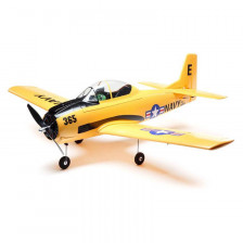 E-flite Aeromodello elettrico T-28 Trojan 1.1m BNF Basic con AS3X e SAFE Select (art. EFL08250)