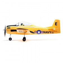 E-flite Aeromodello elettrico T-28 Trojan 1.1m BNF Basic con AS3X e SAFE Select (art. EFL08250)