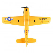 E-flite Aeromodello elettrico T-28 Trojan 1.1m BNF Basic con AS3X e SAFE Select (art. EFL08250)