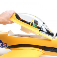 E-flite Aeromodello elettrico T-28 Trojan 1.1m BNF Basic con AS3X e SAFE Select (art. EFL08250)