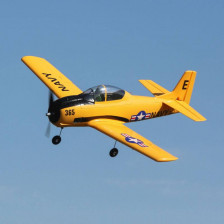 E-flite Aeromodello elettrico T-28 Trojan 1.1m BNF Basic con AS3X e SAFE Select (art. EFL08250)