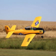 E-flite Aeromodello elettrico T-28 Trojan 1.1m BNF Basic con AS3X e SAFE Select (art. EFL08250)