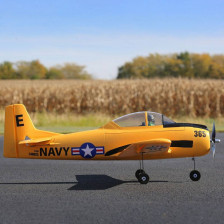 E-flite Aeromodello elettrico T-28 Trojan 1.1m BNF Basic con AS3X e SAFE Select (art. EFL08250)