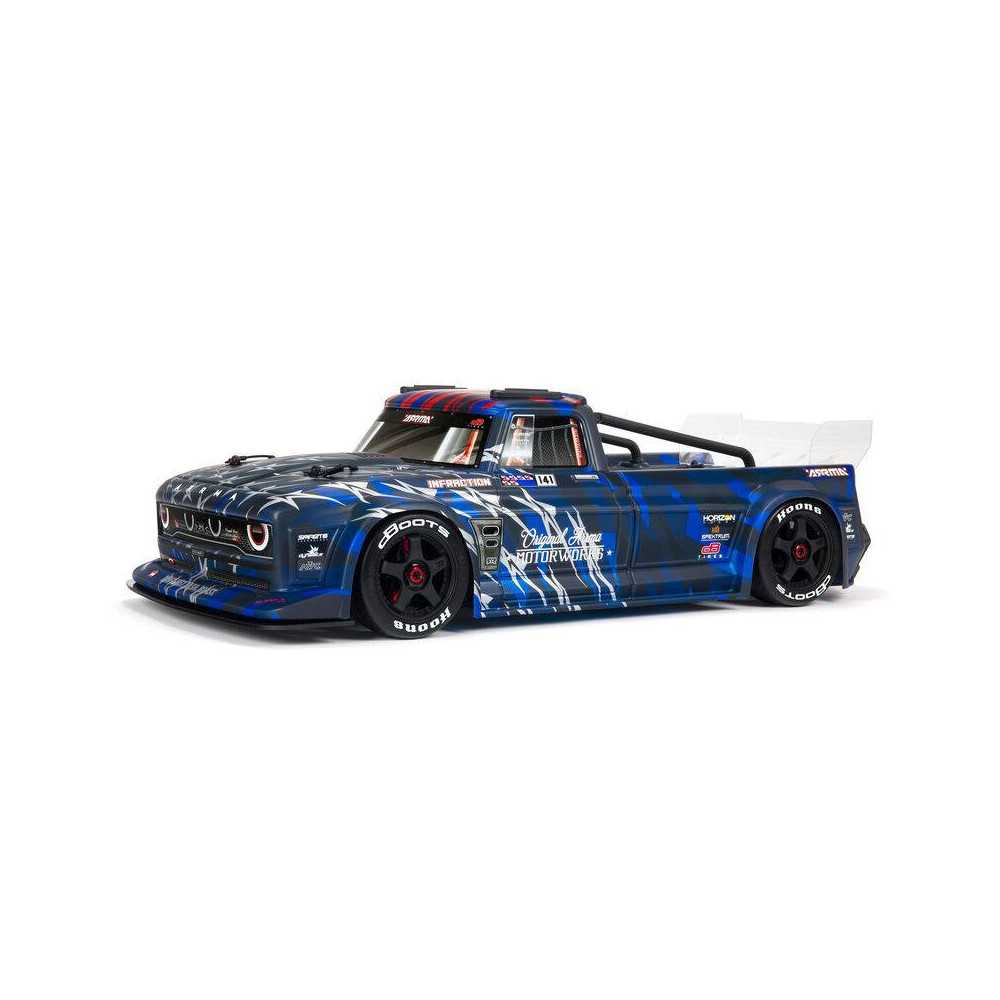 Arrma Automodello INFRACTION 6S BLX scala 1/7 All-Road Truck Blue (art. ARA7615V2T1)