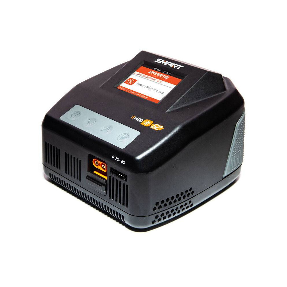 Spektrum Carica batteria Smart S1400 G2 AC 220V per Li-Po 1-6S 1x400W (art. SPMXC2040I)