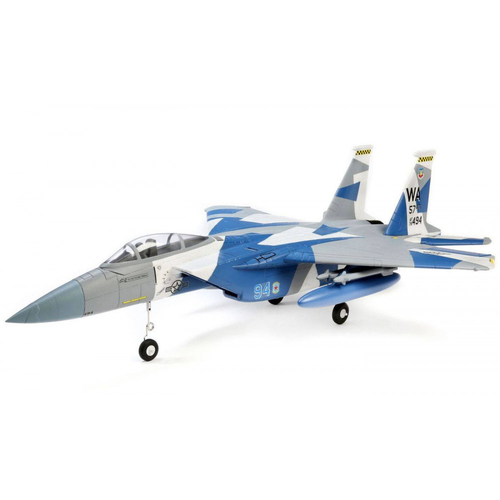 E-flite F-15 Eagle 64mm EDF BNF con AS3X e SAFE Select (art. EFL97500)