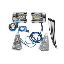 Traxxas Kit fari a LED Anteriore e Posteriore per TRX-4 Richiede TXX8028 (art. TXX8027)