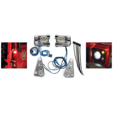 Traxxas Kit fari a LED Anteriore e Posteriore per TRX-4 Richiede TXX8028 (art. TXX8027)