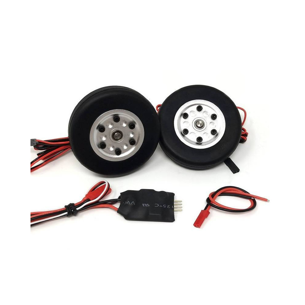 JP Hobby Set freni elettromagnetici con 2 ruote diametro 60mm larghezza 16mm Asse 4mm (art. JPH-BRAKE060-4)