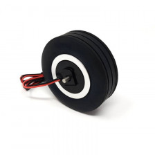 JP Hobby Set freni elettromagnetici con 2 ruote diametro 70mm larghezza 25mm Asse 4mm (art. JPH-BRAKE070-4)