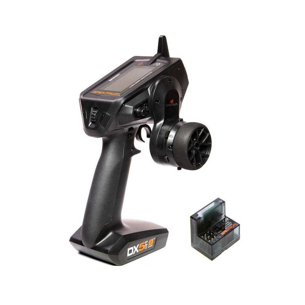 Spektrum Radiocomando DX5 Pro 2021 DSMR 5 canali con ricevente SR2100 (art. SPM5025)
