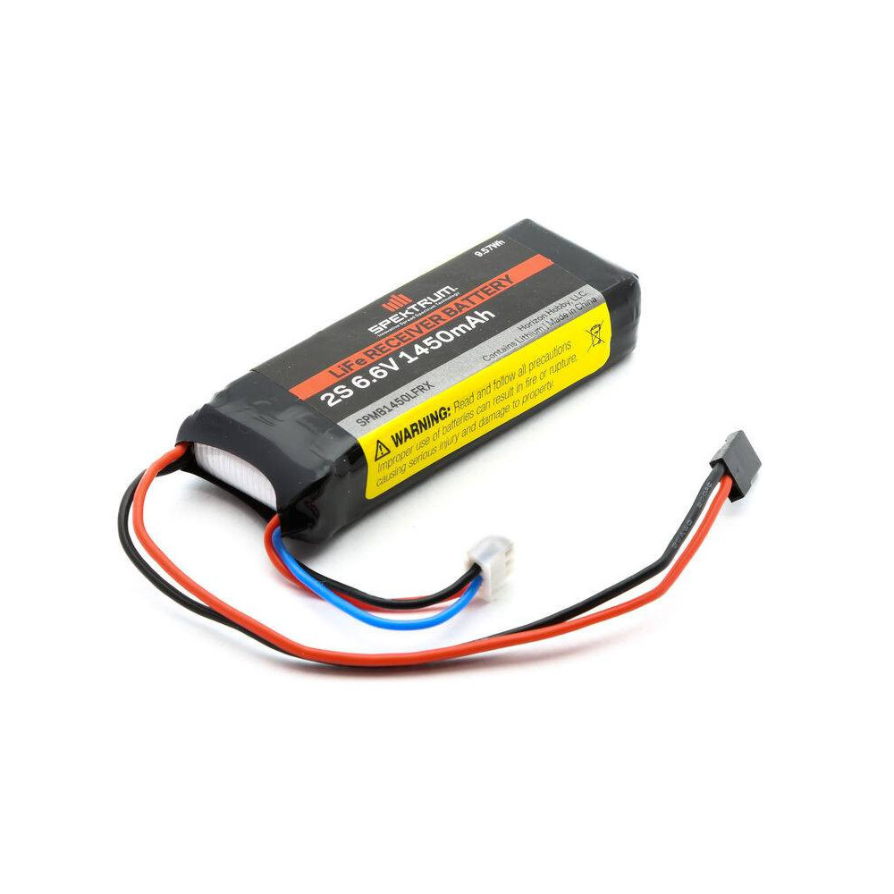 Spektrum Batteria Li-Fe 6,6V 1450mAh 2S per ricevente 86x33x18mm (art. SPMB1450LFRX)