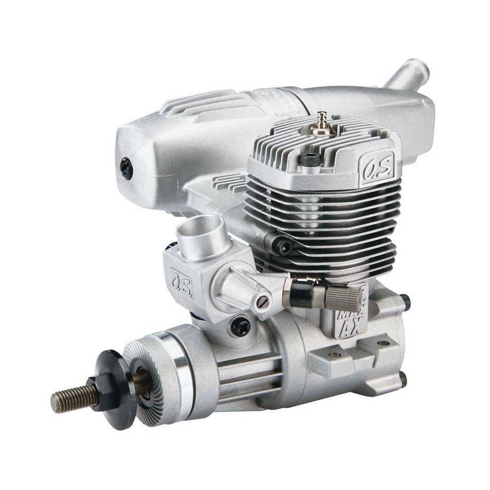 O.S. Engines Motore Max 46AX II con silenziatore 15490 (art. OS1521)