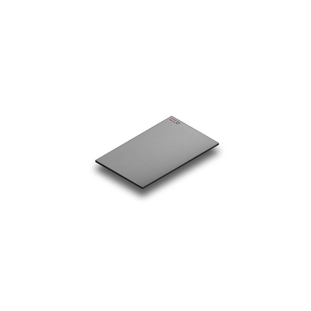 Hudy Piano di riscontro Flat Set-Up Board 338x552mm Lightweight Grey per 1/8 e 1/10 On-Road (art. 108502)