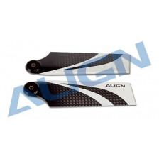 Align Pale rotore di coda in carbonio 106x33mm per T-rex 700 (art. HQ1060A)