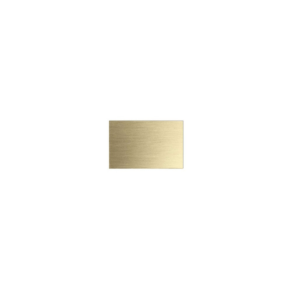 Mantua Model Lastra di Ottone crudo 200x100 spessore 2mm (art. 2788)