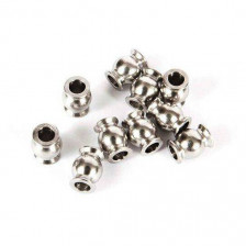 Axial Sfere uniball flangiate in acciaio inox diametro 6mm lunghezza 7,5mm 10 pezzi (art. AXI234004)