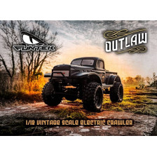 Funtek Automodello Crawler CR12 OD vintage OUTLAW 100% RTR scala 1/12 (art. FTK-CR12OD)