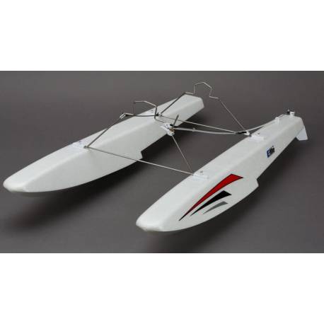 E-flite Coppia galleggianti completi per aeromodello Apprentice STS (art. EFLA550)