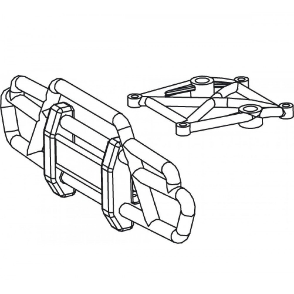 Jamara Paraurti superiore anteriore per Tiger (art. 505089)