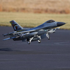 E-flite F-16 Falcon 80mm EDF Smart Jet BNF Basic con AS3X e SAFE Select (art. EFL87850)