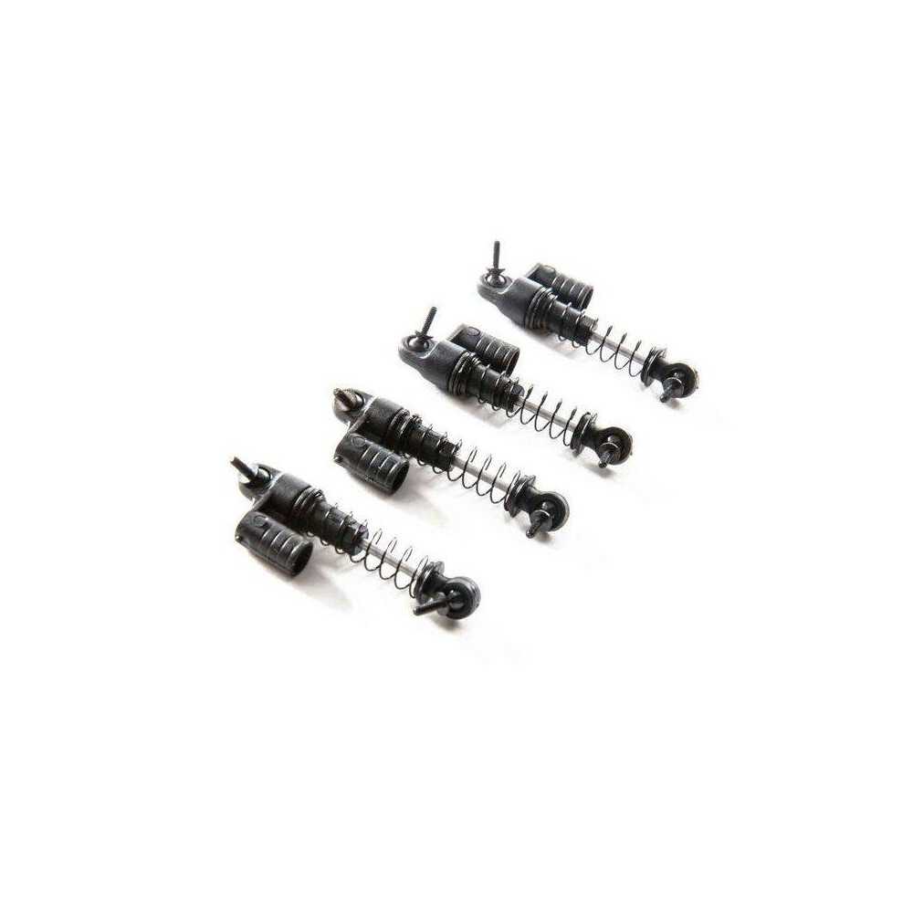 Axial Set Ammortizzatori assemblati 4 pezzi per SCX24 (art. AXI31612)