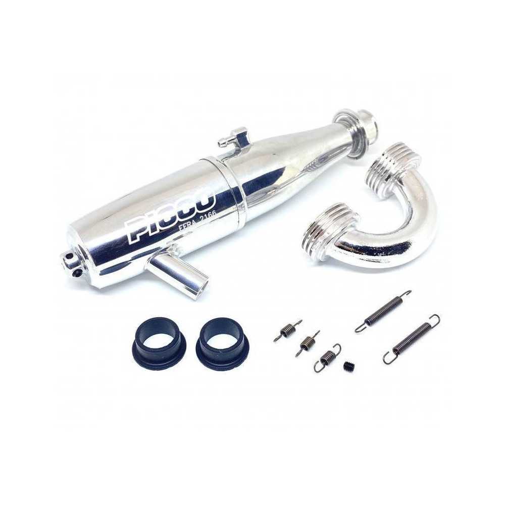 Picco Kit Marmitta con Collettore per 1/8 Off-Road Buggy EFRA 2166 (art. PIC9396)