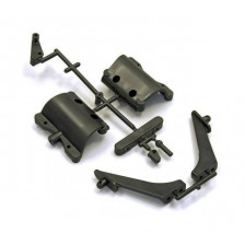 Kyosho Supporto alettone e bumper per DBX / DST / DRX (art. TR104B)