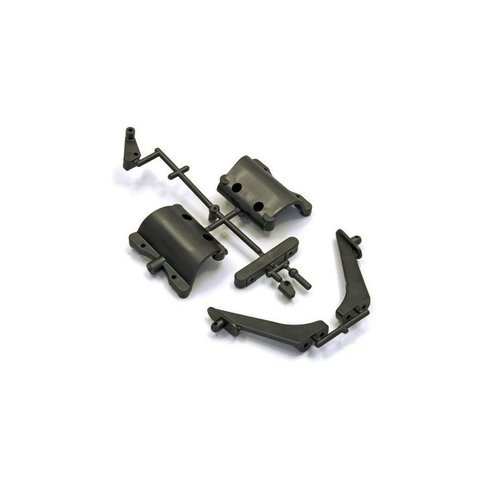 Kyosho Supporto alettone e bumper per DBX / DST / DRX (art. TR104B)