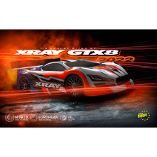 Xray Automodello GTX'22 1/8 Luxury Nitro On-Road GT Car Kit (art. 350503)