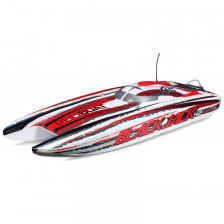 ProBoat Catamarano Blackjack 42" 8S Brushless versione RTR White/Red (art. PRB08043T2)