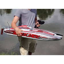 ProBoat Catamarano Blackjack 42" 8S Brushless versione RTR White/Red (art. PRB08043T2)